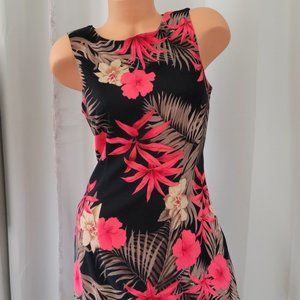 Bright and beautiful floral fitting dress!